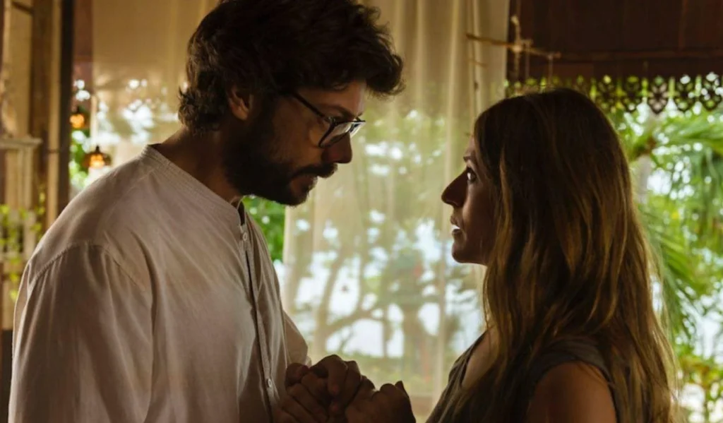 The Professor and Raquel Murillo (Lisbon) sharing a moment.