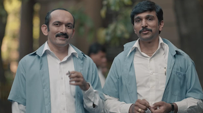 Pratik Gandhi as a young Harshad Mehta entering the stock market.