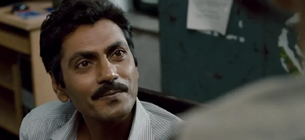 Nawazuddin Siddiqui showing his attitude as Officer Khan.