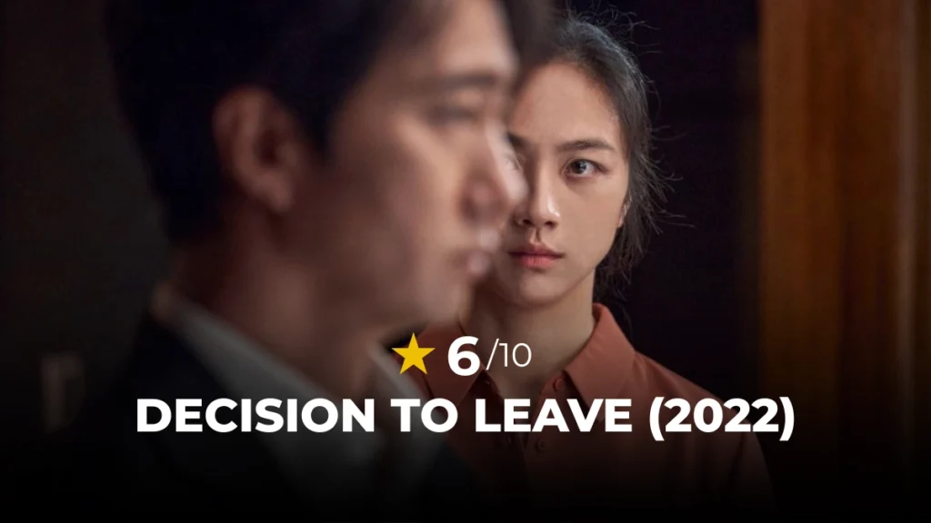 Song Seo-rae staring at Detective Jang Hae-joon in the Korean movie Decision To Leave.