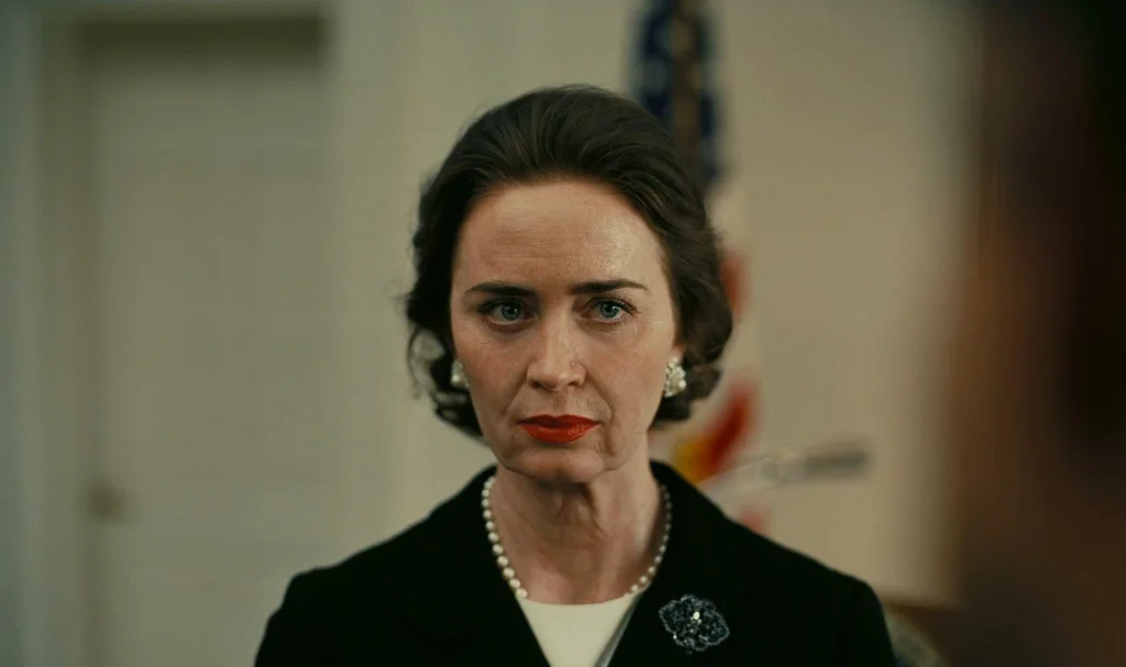 Kitty Oppenheimer No Handshake Kitty Oppenheimer refusing to shake hands with Edward who spoke against her husband.